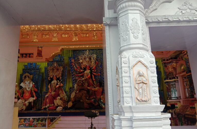 माँ दुर्गा विसर्जन के लिए विशेष घाट तैयार किए गए