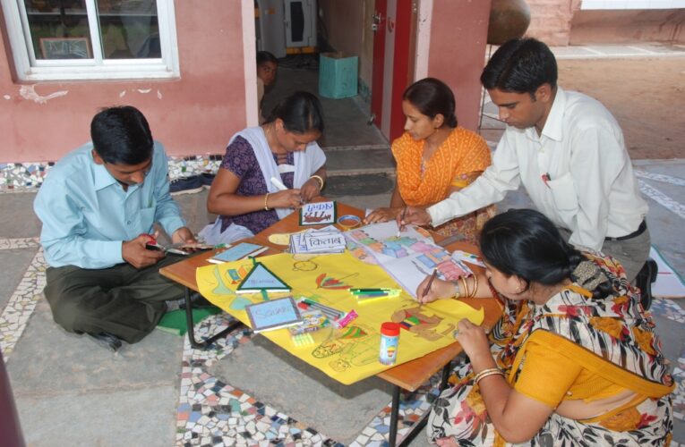 शिक्षण सामग्री से बच्चों की सीखने की रुचि बढ़ती है